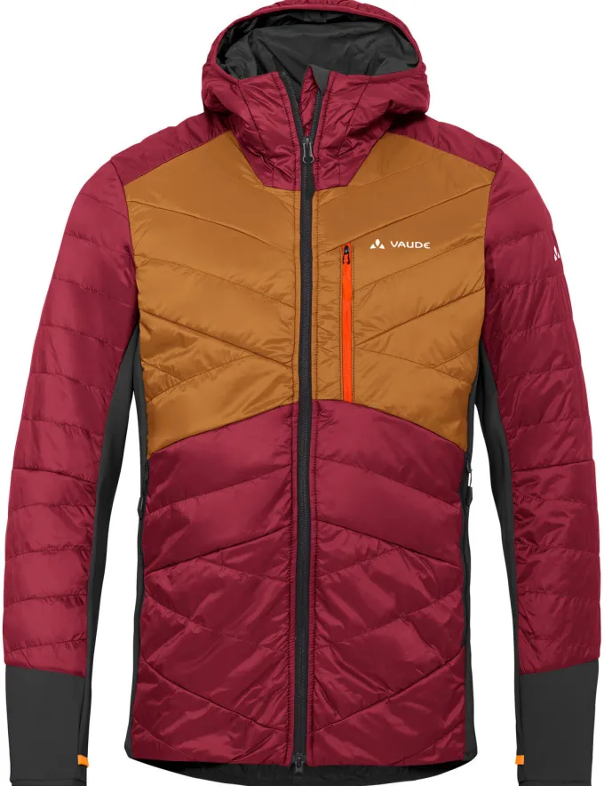Sesvenna Isolierende Jacke Herren - dark indian red