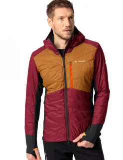 Sesvenna Isolierende Jacke Herren - dark indian red