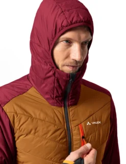 Sesvenna Isolierende Jacke Herren - dark indian red