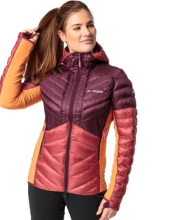 Sesvenna Pro Isolierende Jacke Damen - cassis