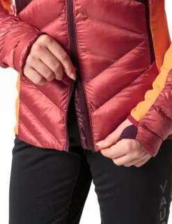 Sesvenna Pro Isolierende Jacke Damen - cassis