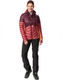 Sesvenna Pro Isolierende Jacke Damen - cassis