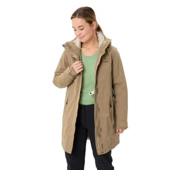 Skomer II Wool Parka Damen