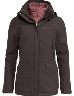 Skomer 3-in-1 Jacke Damen - pecan brown