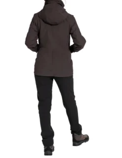 Skomer 3-in-1 Jacke Damen - pecan brown