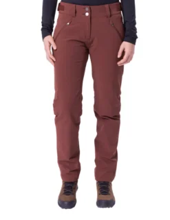 Skomer Softshellhose Damen - dark cherry