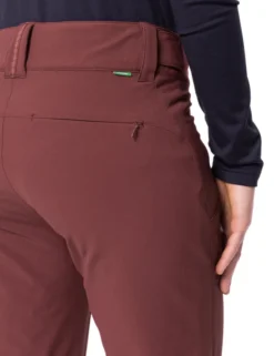 Skomer Softshellhose Damen - dark cherry