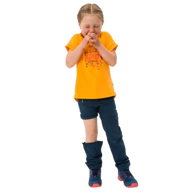Slim Fit Zip-Off Wanderhose Kinder