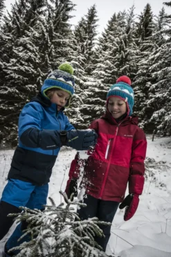 Snow Cup gefütterte Jacke Kinder - dark sea/blue