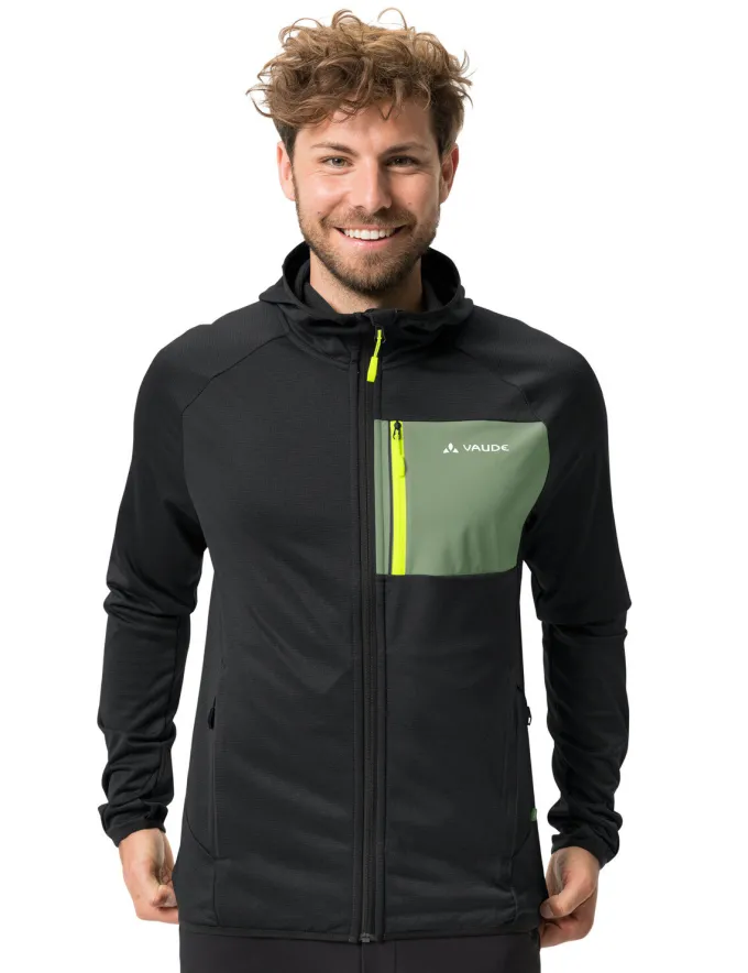 Tekoa II Fleecejacke Herren - black/green