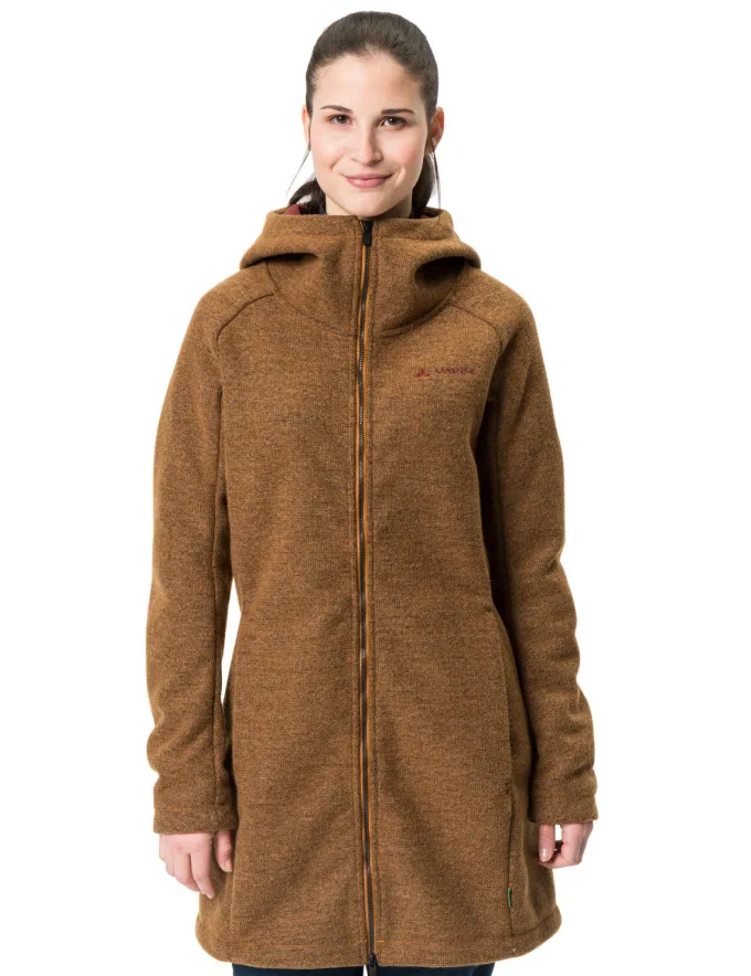 Tinshan III Mantel Damen - silt brown
