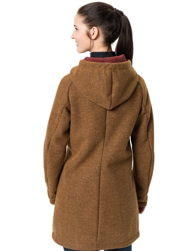 Tinshan III Mantel Damen - silt brown