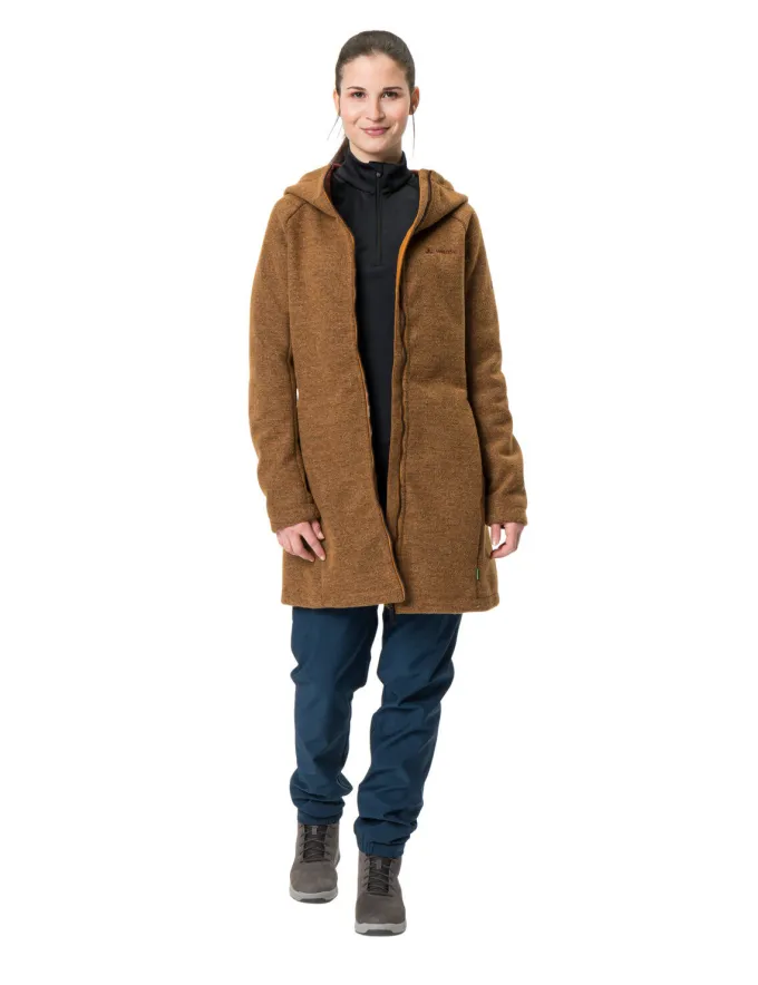 Tinshan III Mantel Damen - silt brown