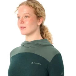 Tremalzo Langarm Hoodie T-Shirt Damen