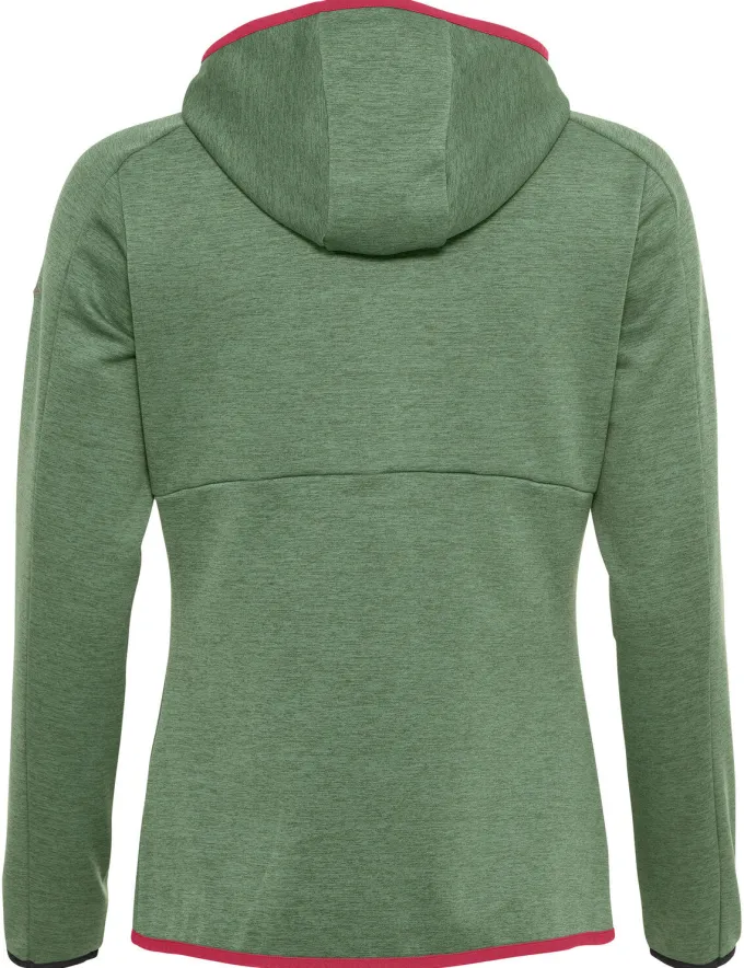 Valsorda Fleece Hoodie Damen - willow green