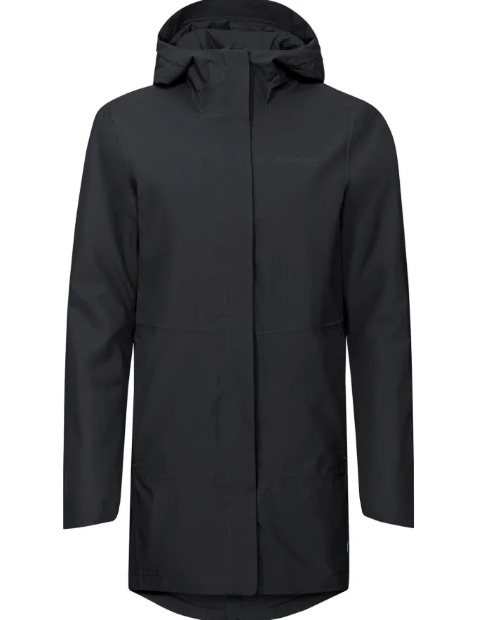 Women's Cyclist padded Parka II - black