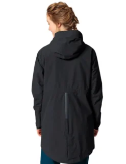 Women's Cyclist padded Parka II - black