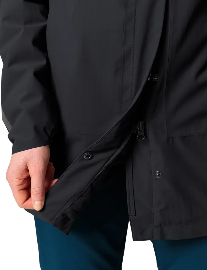 Women's Cyclist padded Parka II - black