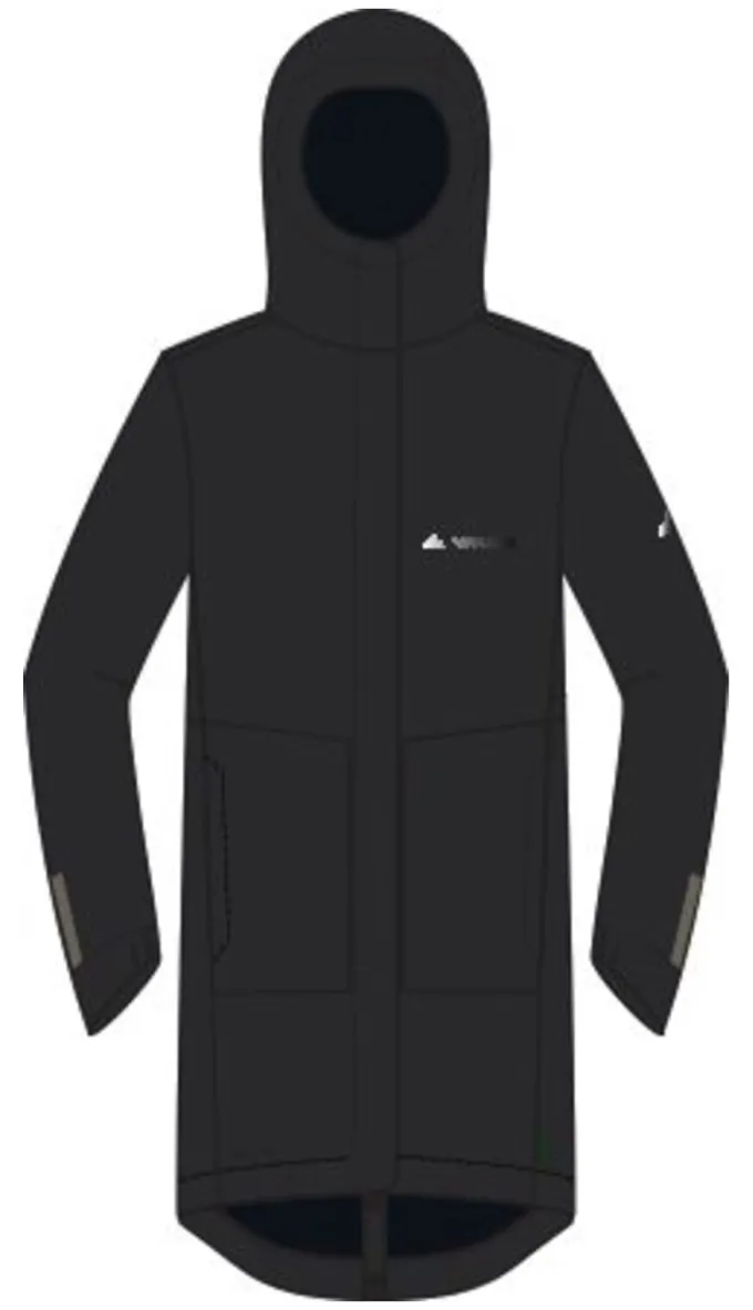 Women's Cyclist padded Parka II - black
