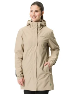 Women's Cyclist padded Parka II - linen