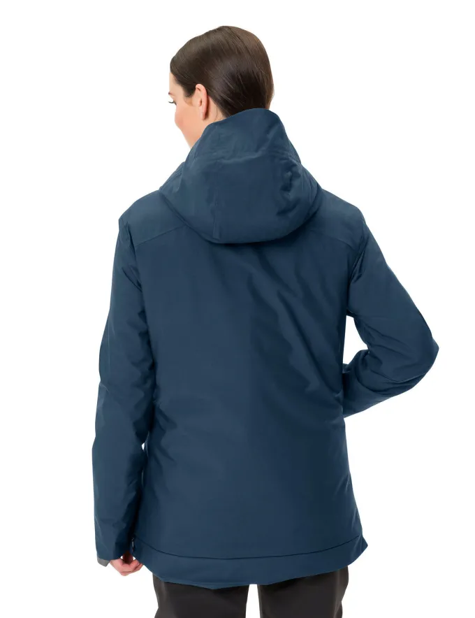 Women's Cyclist Warm Rain Jacket - dark sea
