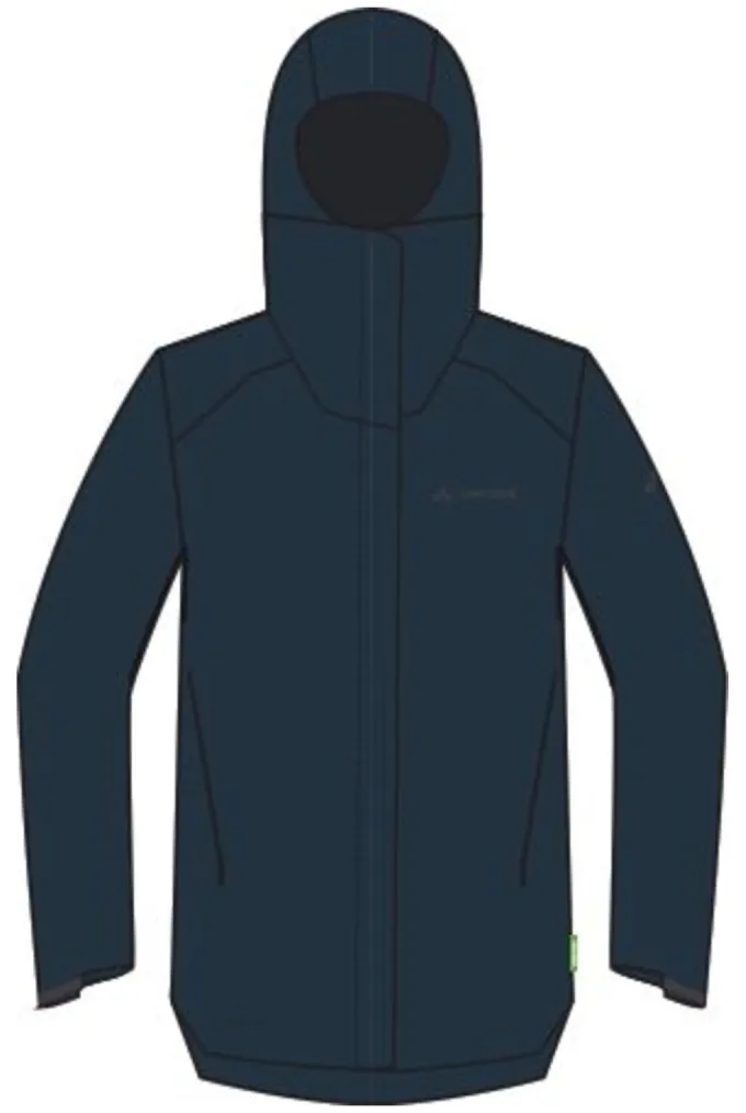 Women's Cyclist Warm Rain Jacket - dark sea