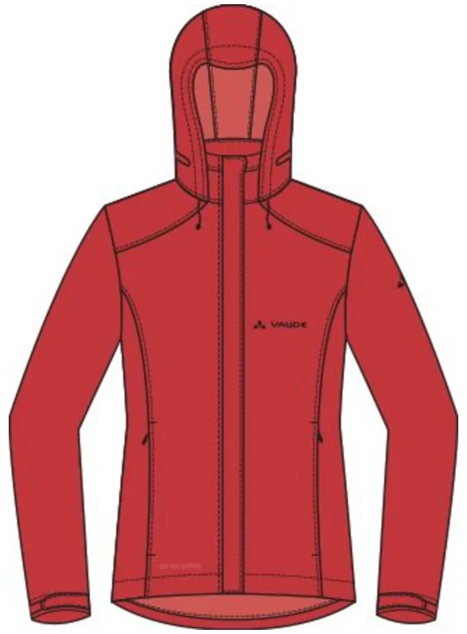 Women's Escape Bike Light Jacket - flame uni