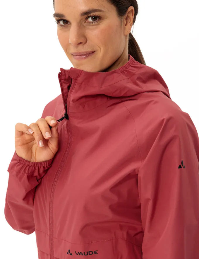 Women's Loamer Rain Jacket - brick