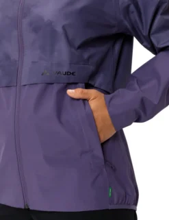 Women's Loamer Rain Jacket - mulberry