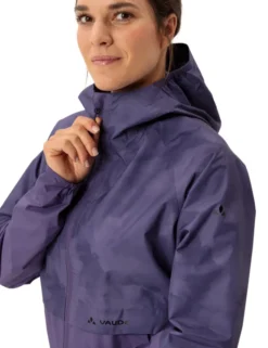 Women's Loamer Rain Jacket - mulberry
