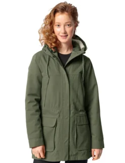 Women's Manukau Parka II - cedar wood