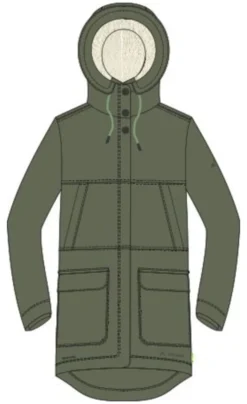 Women's Manukau Parka II - cedar wood