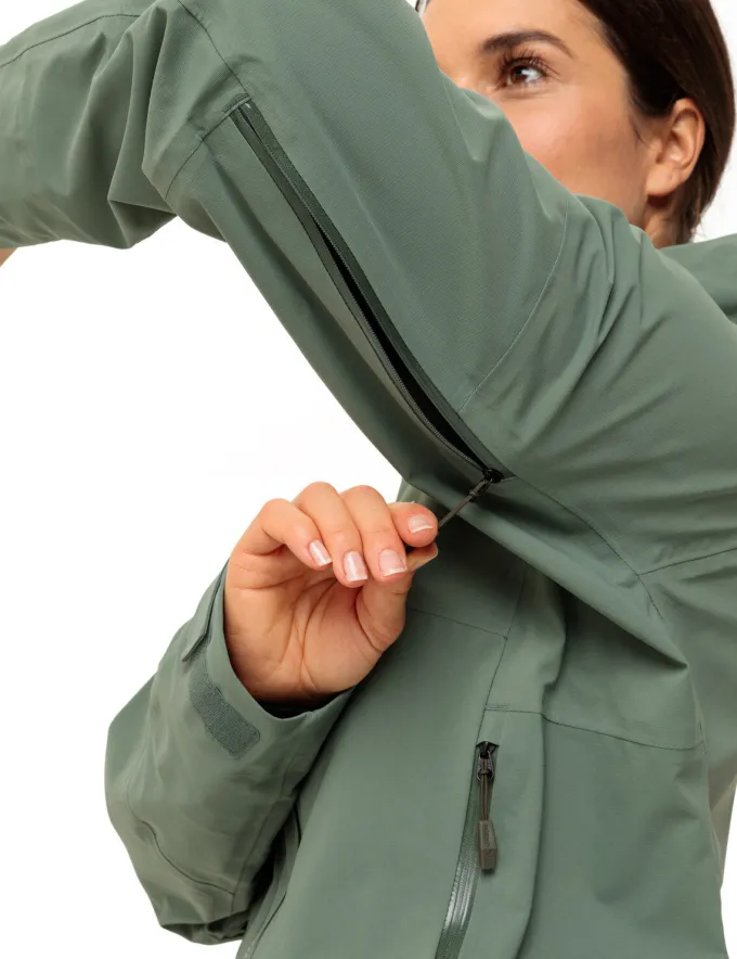 Women's Monviso 3L Jacket - agave