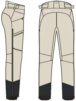 Women's Monviso 3L Pants - ecru