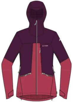 Women's Monviso Softshell Jacket - cassis