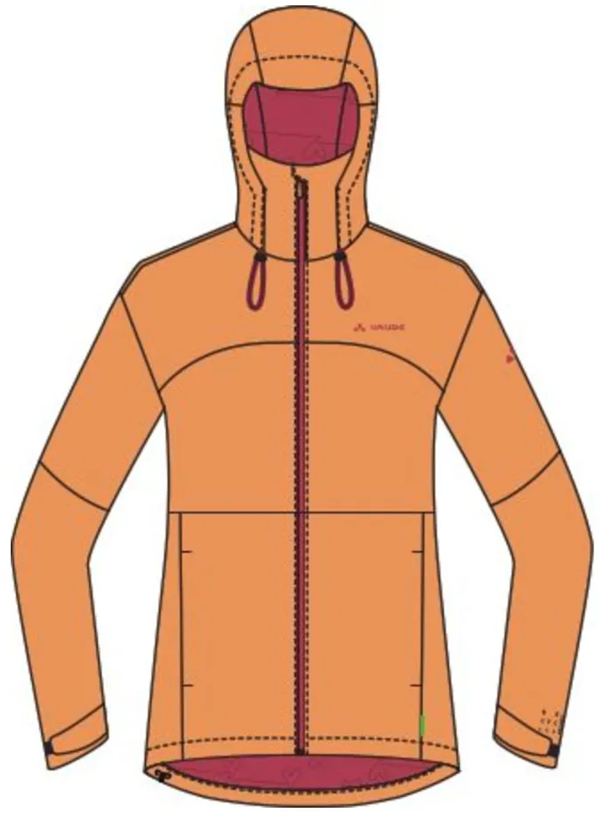 Women's Neyland Padded Jacket II - sweet orange