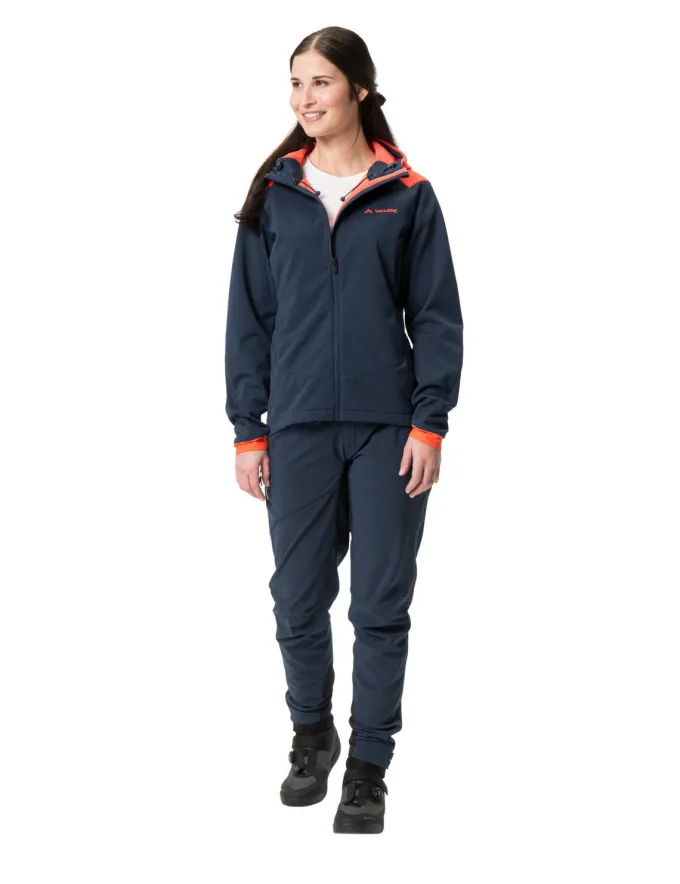 Women's Qimsa Softshell Jacket - dark sea uni