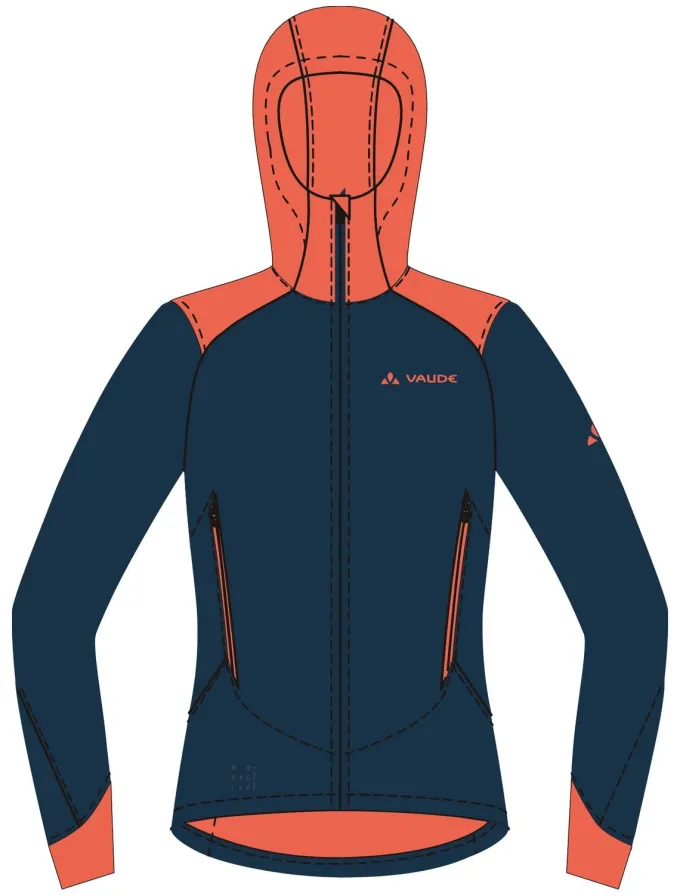 Women's Qimsa Softshell Jacket - dark sea uni