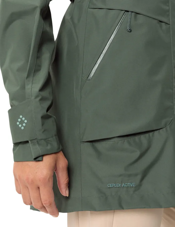 Women's Skomer Parka II - agave