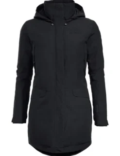 Women's Skomer Wool Parka - black