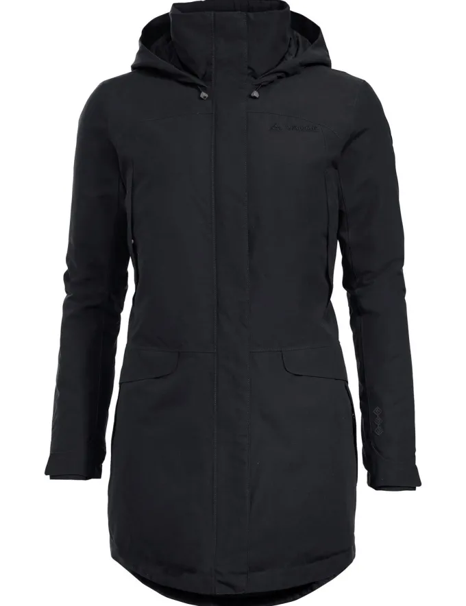 Women's Skomer Wool Parka - black