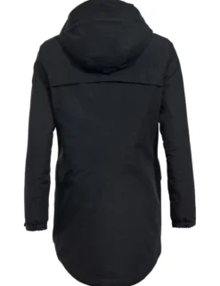 Women's Skomer Wool Parka - black