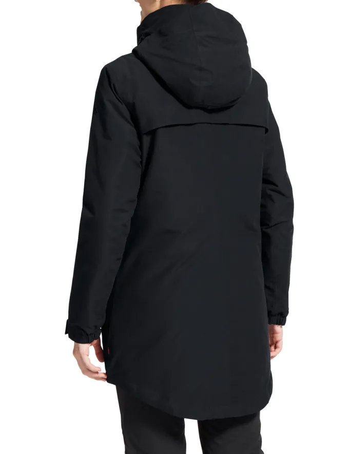Women's Skomer Wool Parka - black