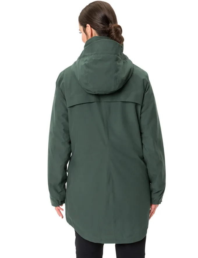 Women's Skomer Wool Parka - dusty forest